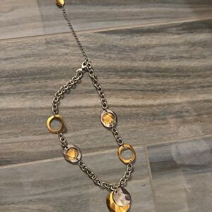 Chic Gold and Silver Necklace